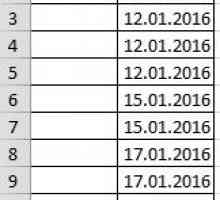 Порядковий номер у excel за датою.