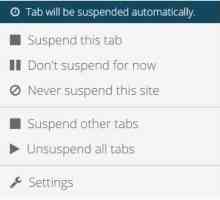 Зниження оперативної пам`яті google chrome з розширенням the great suspender