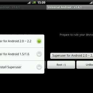 Інструкція по отриманню root права на ос android за допомогою додатка universal androot.