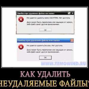 Як видалити не видаляються файли?