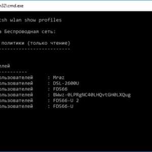 Дізнаємося wi-fi пароль через командний рядок в windows 10